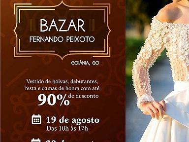 Bazar de Vestidos Fernando Peixoto - 19 e 20 de agosto