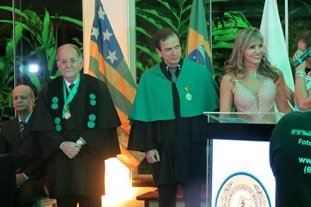 Cerimônia de Posse do Dr. Waldemar na Acadêmia Goiana de Medicina
