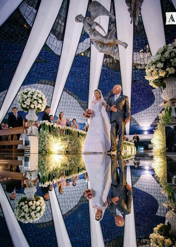 Casamento na Catedral de Brasília. Foto: Anderson Macedo - Foto #6110