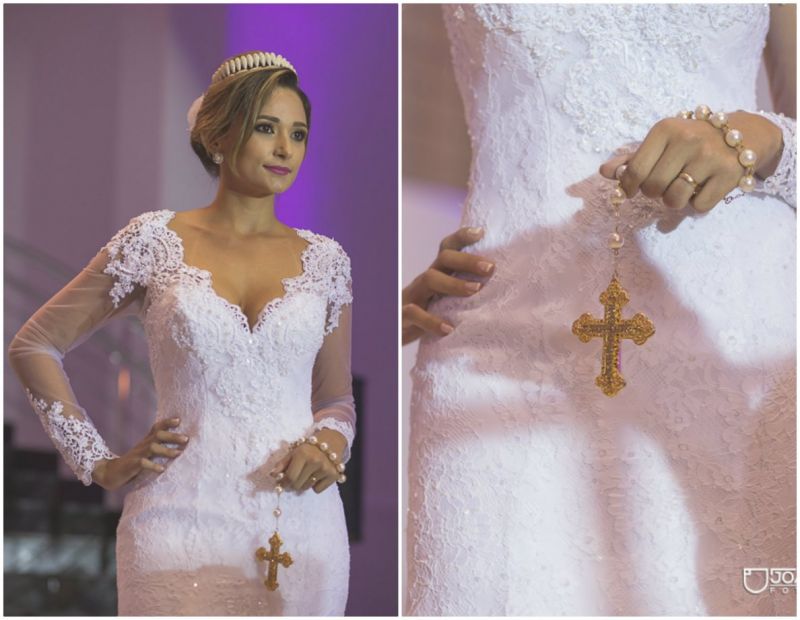 Vestido de Noiva por: Lúcia Ferreira.
