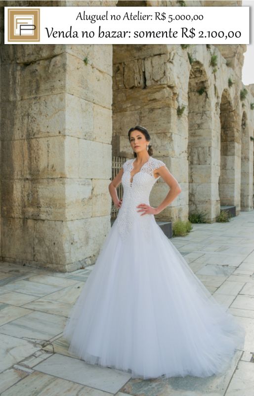 Fernando Peixoto promove bazar com vestidos de noiva a partir de R$ 400  - Foto #6343