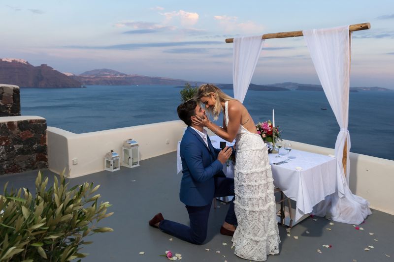 O Pedido de Casamento de Layla Monteiro, em Santorini - Grécia - Foto #6016