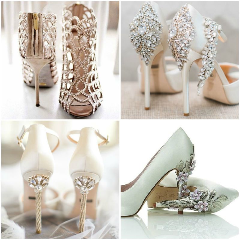 Sapatos de noiva com pedraria - Foto #6103