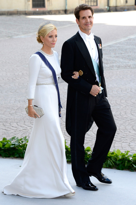 Príncipes Pavlos e Marie Chantal da Grécia.
