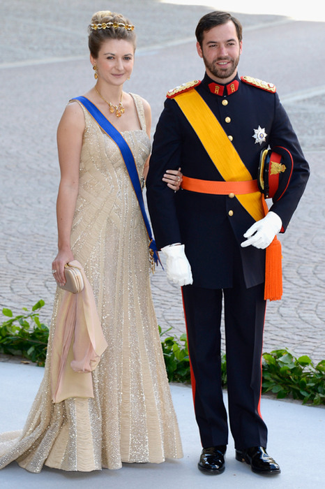Stéphanie e Guillaume, Príncipes de Luxemburgo.