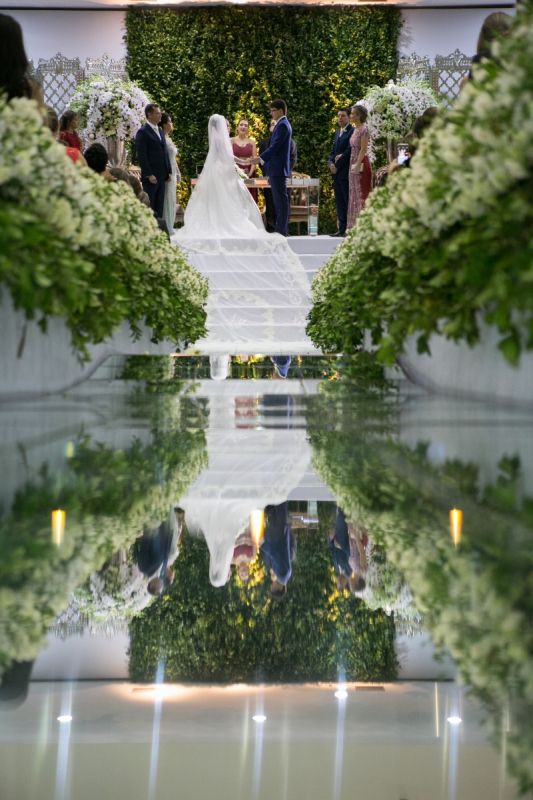 Casamento passarela espelhada - Foto #5739