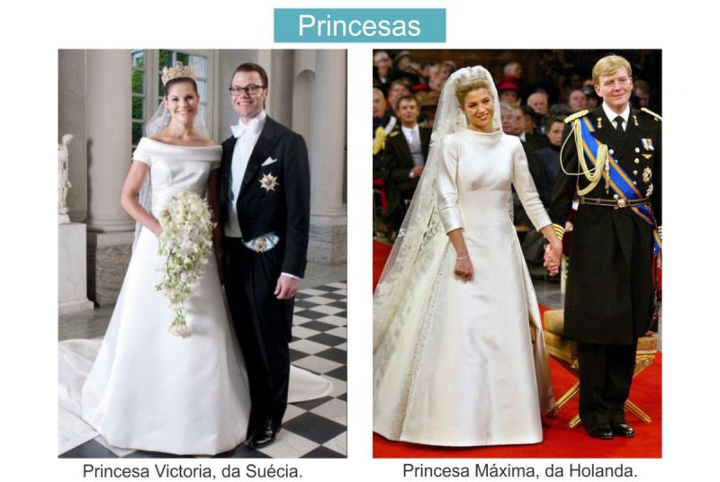 Princesa Victória (Suécia) e noivo, e Princesa Máxima e noivo (Holanda) - Foto #4088